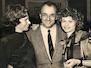 Pierre Laville avec les agents Peregrin Whittlesey et Joy Merrick lors de la première de Red River à Chicago